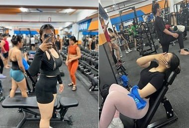 Phang nhau sướng rồi với em tập Gym