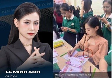 Thầy giáo ĐHKhoa sư phạm Lê Minh Anh