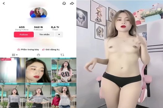 Minh tinh Tiktok đẹp trai liếm ngon lành